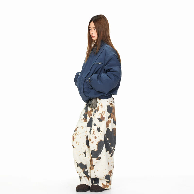 Zip Front Workwear Puffer Jacket 3