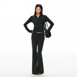 Zip-Up Hoodie and Pants Lounge Set 4