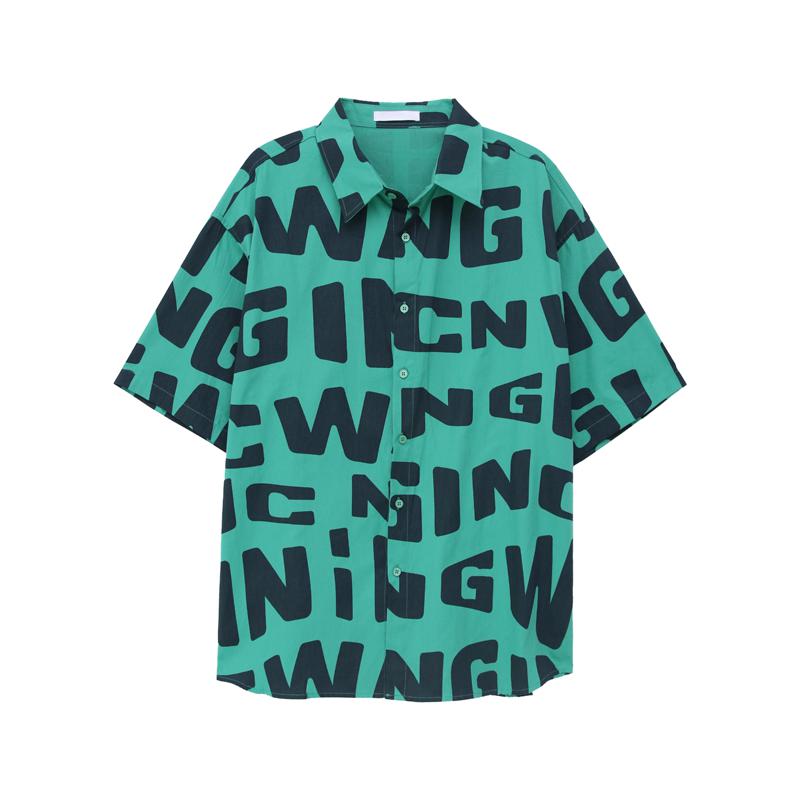 Alphabet Print Shirt