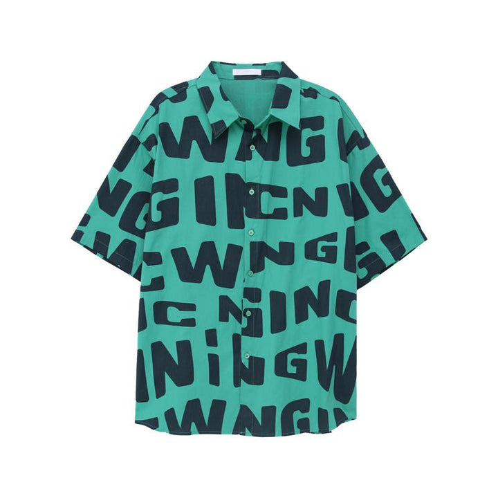 Alphabet Print Shirt