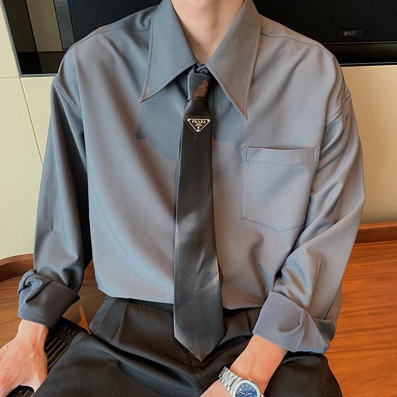 Basic Long-sleeved Shirt