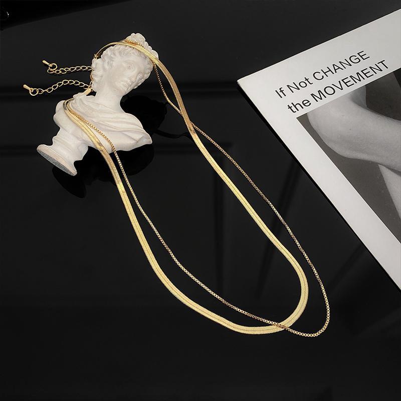 Basic Necklace Two Piece Set