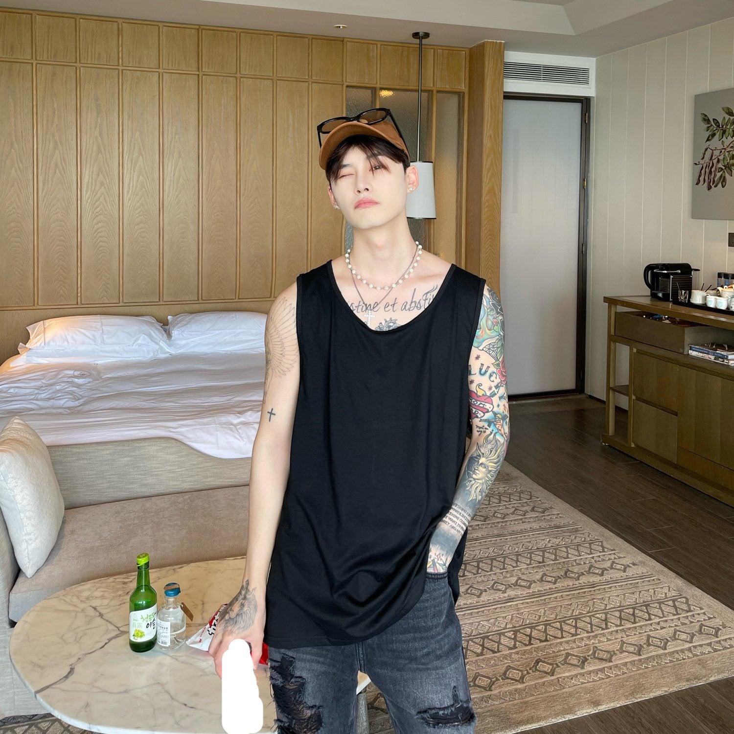 Basic Sleeveless T-Shirt