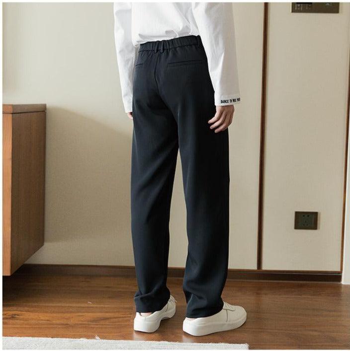 Basic Suit Pants (Elastic Band).