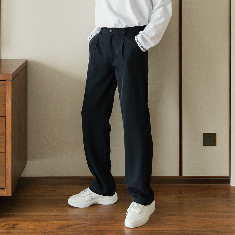 Basic pants (elastic band) - The Korean Fashion