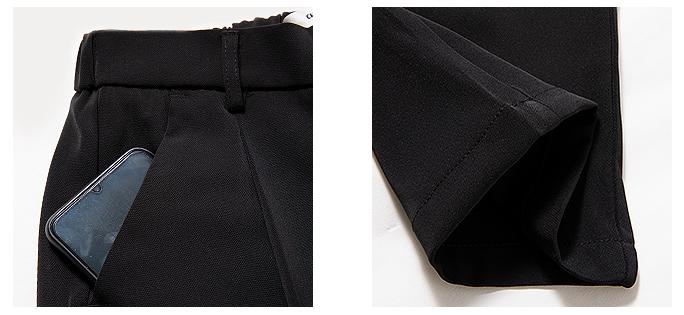 Basic Suit Pants (Elastic Band).