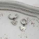 Bear Pendant Earrings