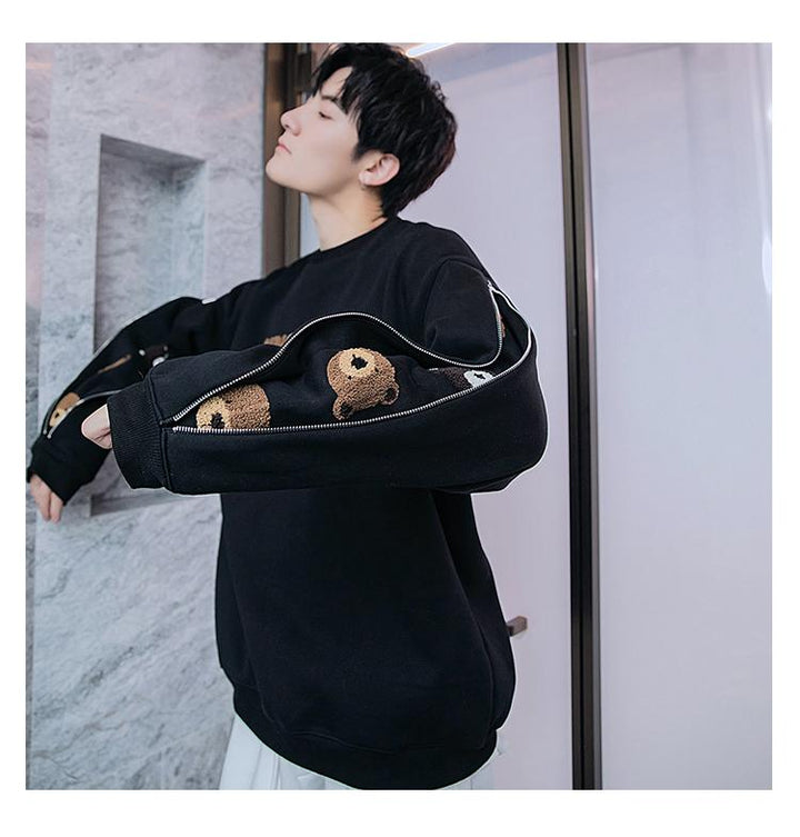 Bear Zipper Sweater