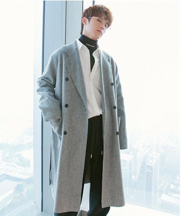 Belted Mid-Length Coat
