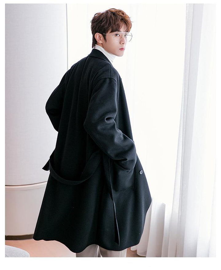 Belted Mid-Length Coat