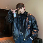 Biker Faux Leather Jacket