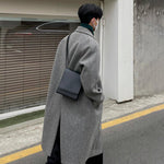 Black Faux Leather Crossbody Bag