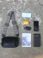 Black Leather Shoulder Bag