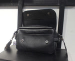 Black Messenger Shoulder Bag