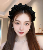 Black Ruched Headband