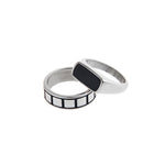 Black Titanium Steel Ring