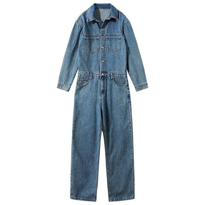 Blue Denim Jumpsuit