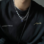 Blue Gemstone Necklace