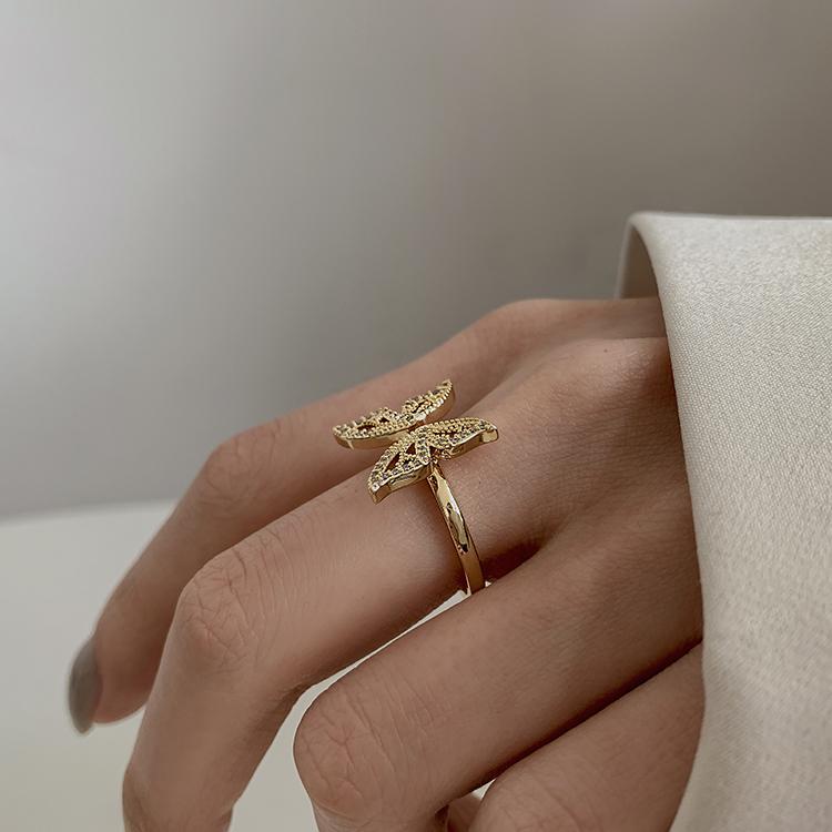 Bow Open Ring