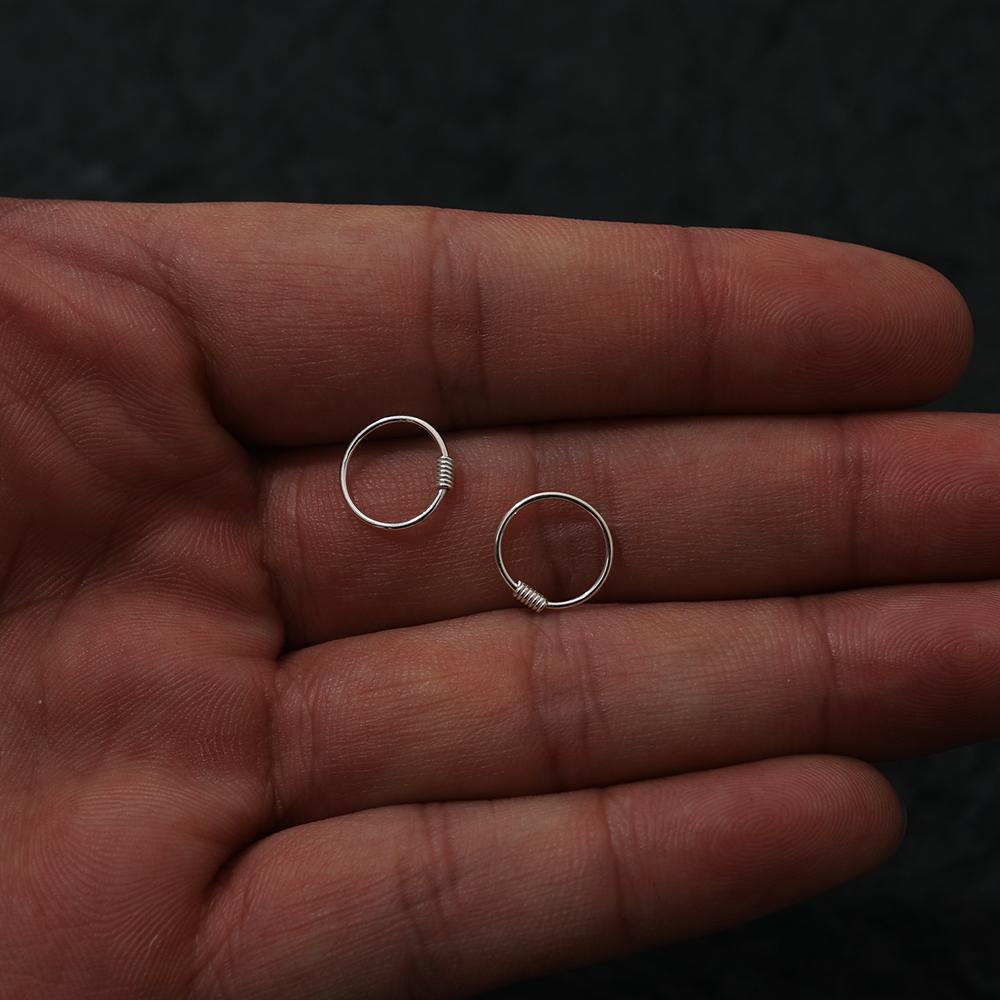 Buckle Circle Earrings