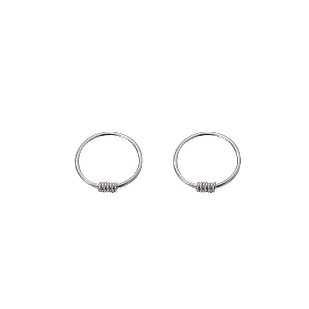 Buckle Circle Earrings