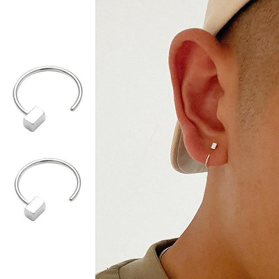 BT Dia-z Silver Dangle Earrings, Sterlingworth Kpop Unisex Studs, Long Dorp  Earrings, Women Mens Earrings, Gift for Him or Her - Etsy Denmark