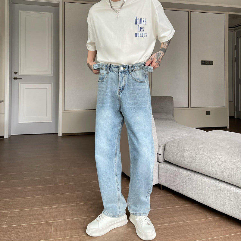 Buckle Vintage jeans - The Korean Fashion