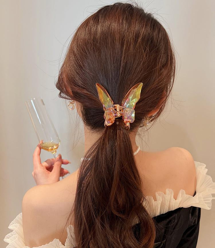 Butterfly Hair Claw Clip