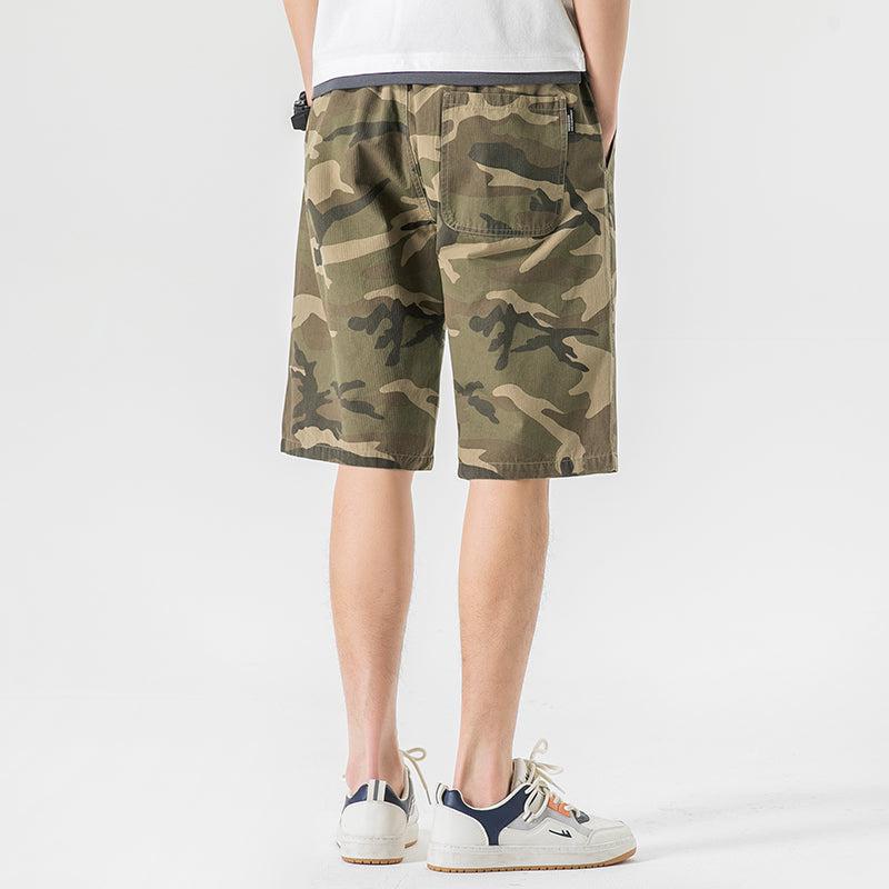 Camouflage Elastic Shorts
