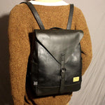 Casual Faux Leather Backpack