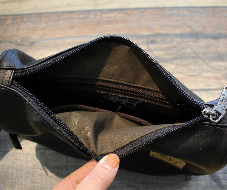 Casual Leather Crossbody Bag