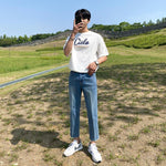 Casual Letter Print T-Shirt