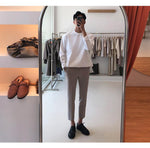 Casual Round Neck Long Sleeve Shirt