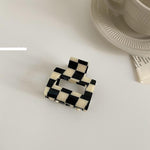 Checkerboard Claw Clip