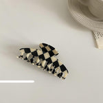 Checkerboard Claw Clip
