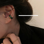 Checkerboard Earrings Clip