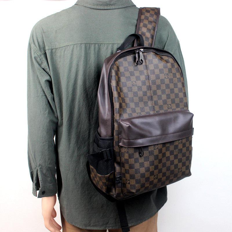 Checkered Backpack