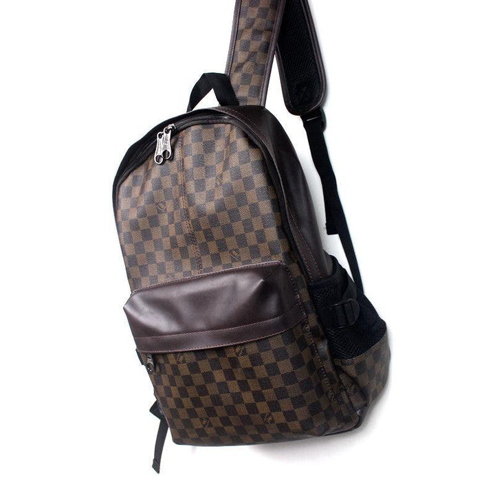 Checkered Backpack