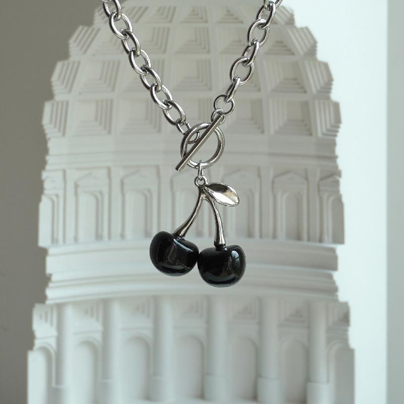 Cherry Pendant Necklace