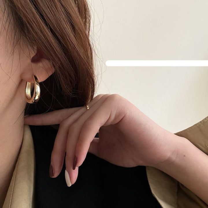 Circle Drop Earring
