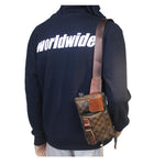 Classic Lattice Shoulder Bag