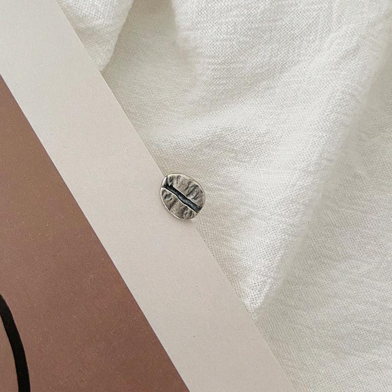 Coffee Bean Ear Studs