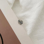 Coffee Bean Ear Studs