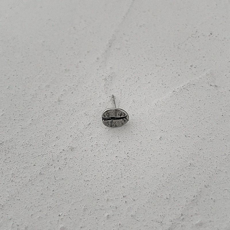 Coffee Bean Ear Studs