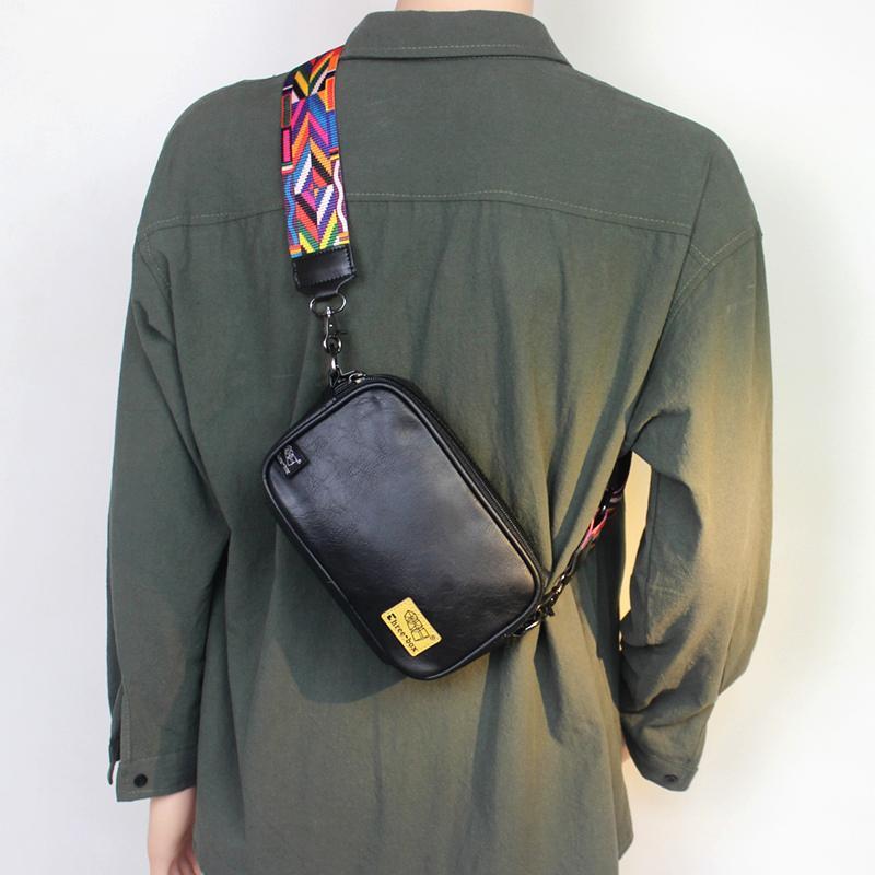 Color Shoulder Strap Messenger Bag