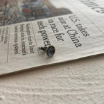 Concave Round Earrings