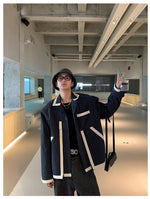Contrast Casual Jacket
