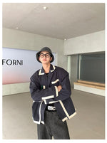 Contrast Casual Jacket