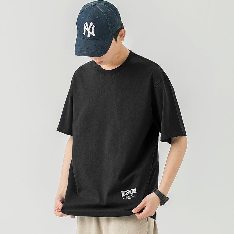 Cotton Basic Printed T-Shirt