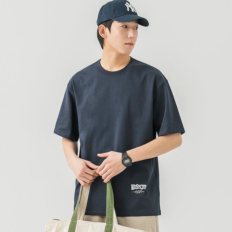 Cotton Basic Printed T-Shirt